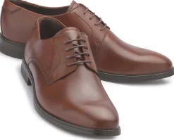 Schnürschuhe|Business-Schuhe|Ecco Schnürschuh in Übergrößen Braun