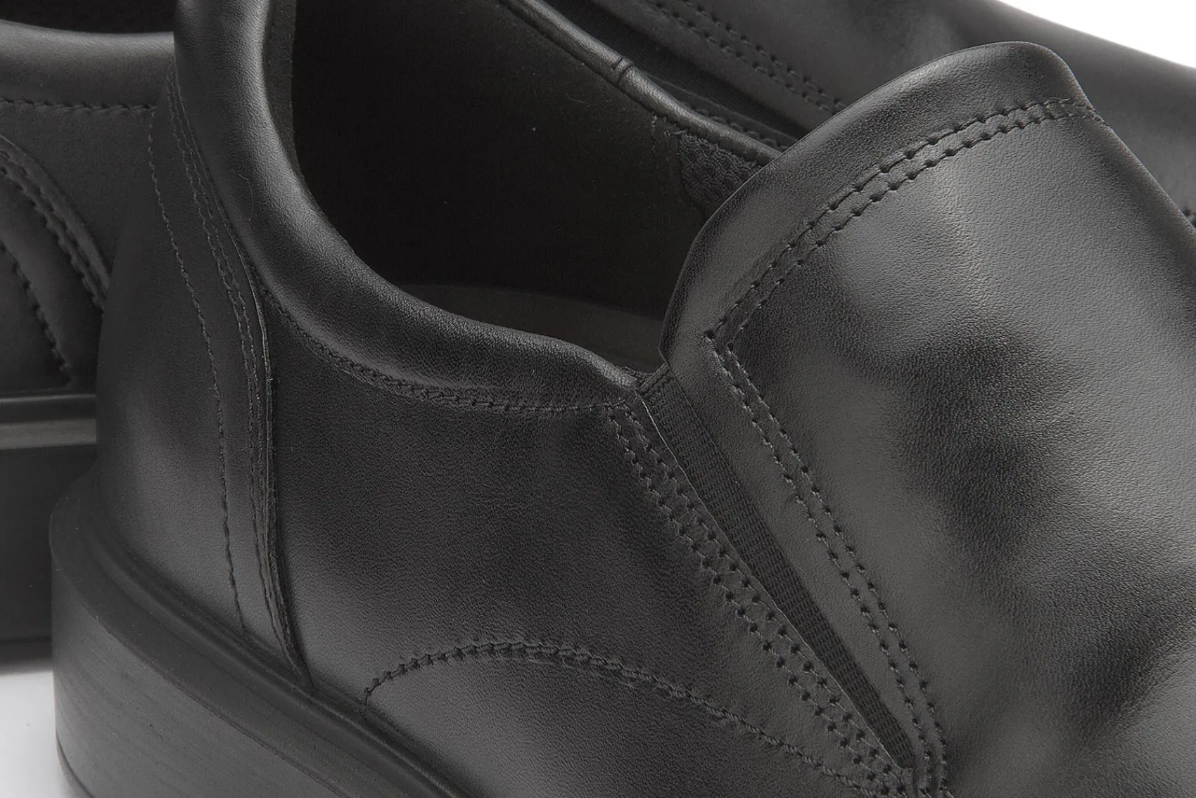 Slipper|Ecco Slipper in Übergrößen Schwarz