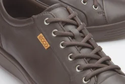 Sneaker|Schnürschuhe|Ecco Sneaker in Übergrößen Braun