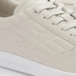 Sneaker|Schnürschuhe|Armani Damen Emporio Armani Sneaker in Übergrößen Beige