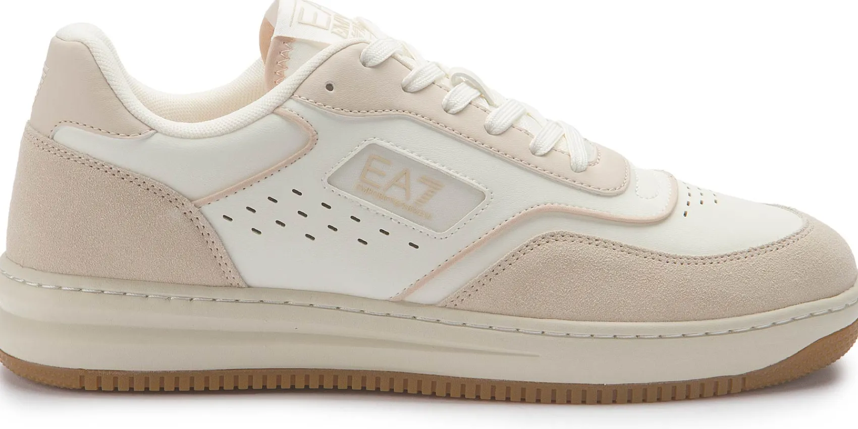 Sneaker|Schnürschuhe|Armani Damen Emporio Armani Sneaker in Übergrößen Weiß