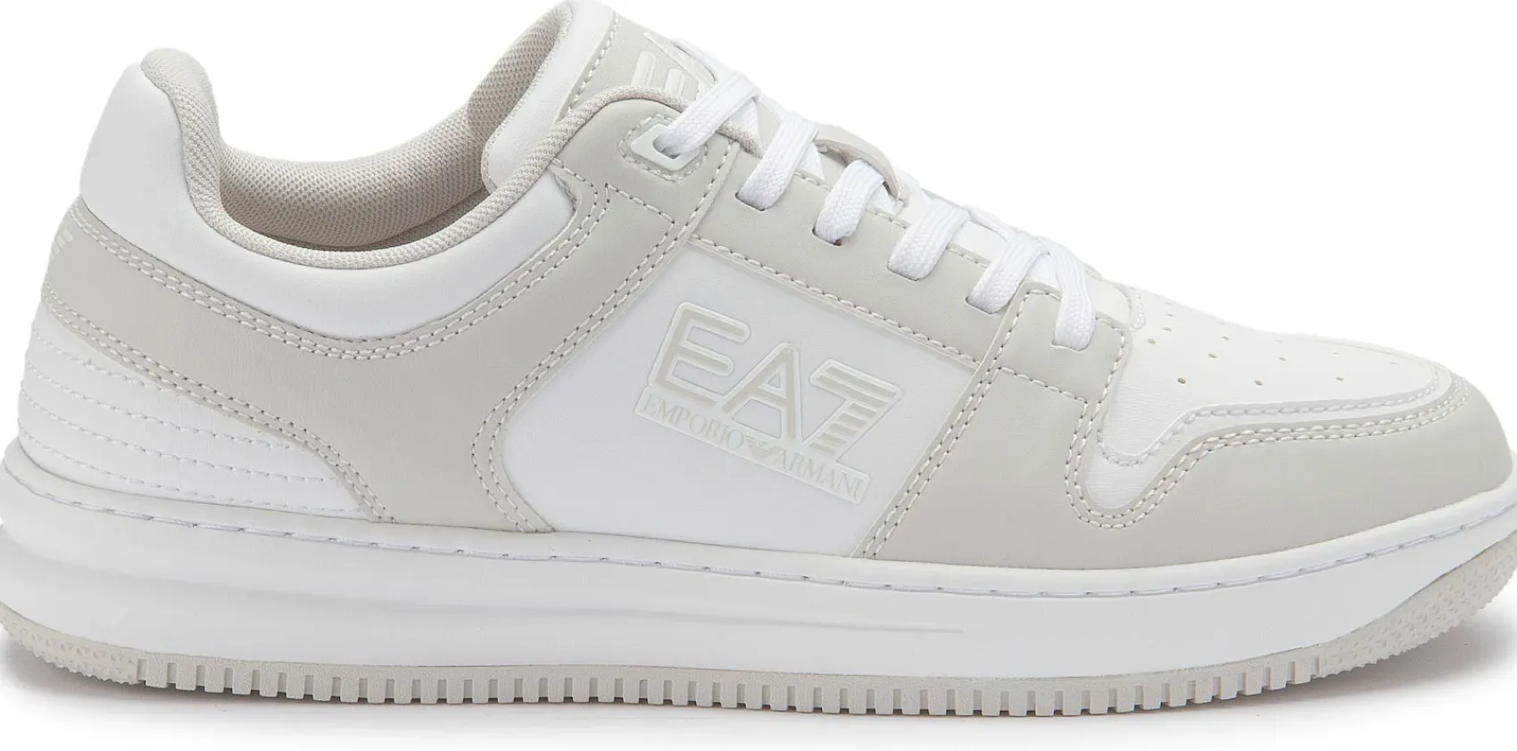 Sneaker|Schnürschuhe|Armani Damen Emporio Armani Sneaker in Übergrößen Weiß