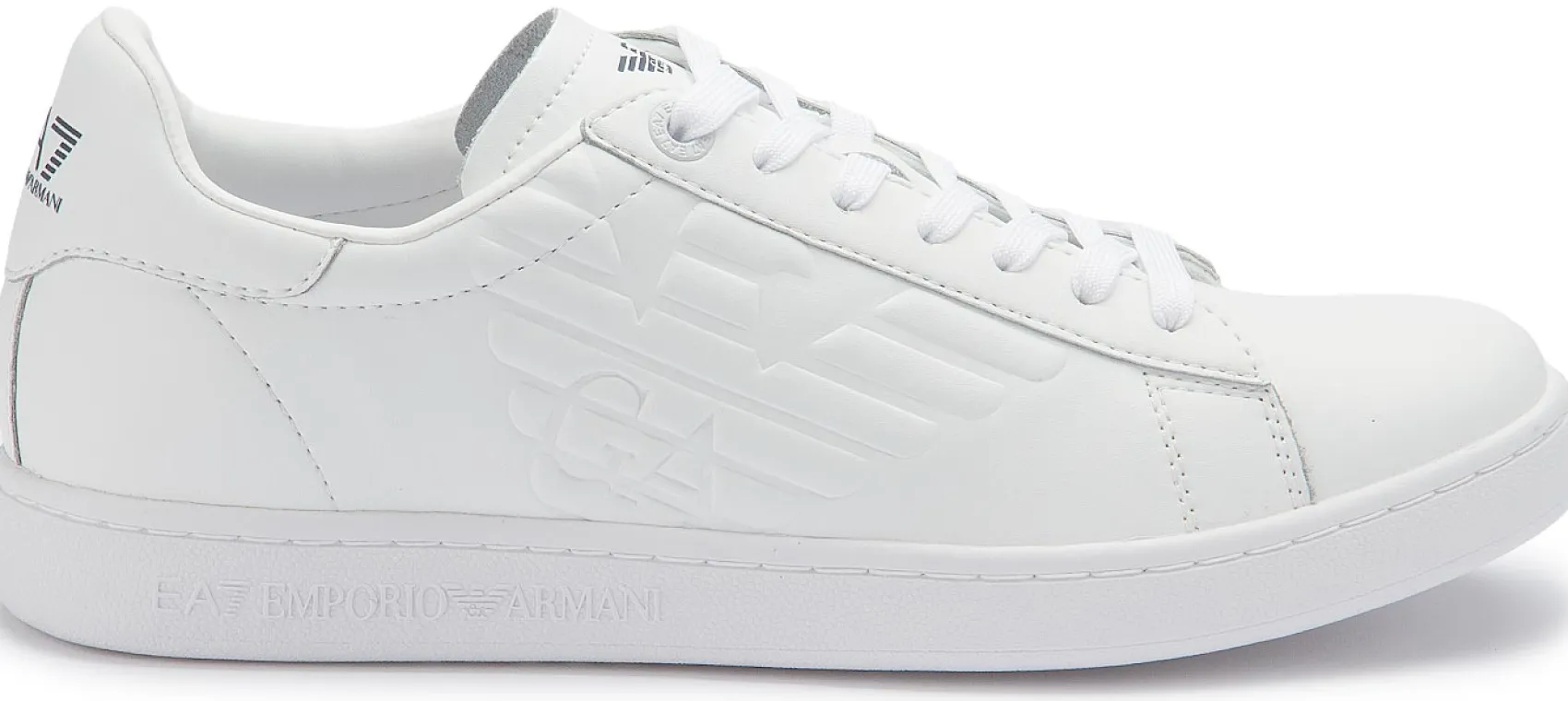 Sneaker|Schnürschuhe|Armani Damen Emporio Armani Sneaker in Übergrößen Weiß