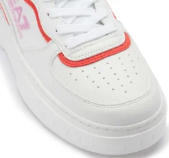 Sneaker|Schnürschuhe|Armani Damen Emporio Armani Sneaker in Übergrößen Weiß