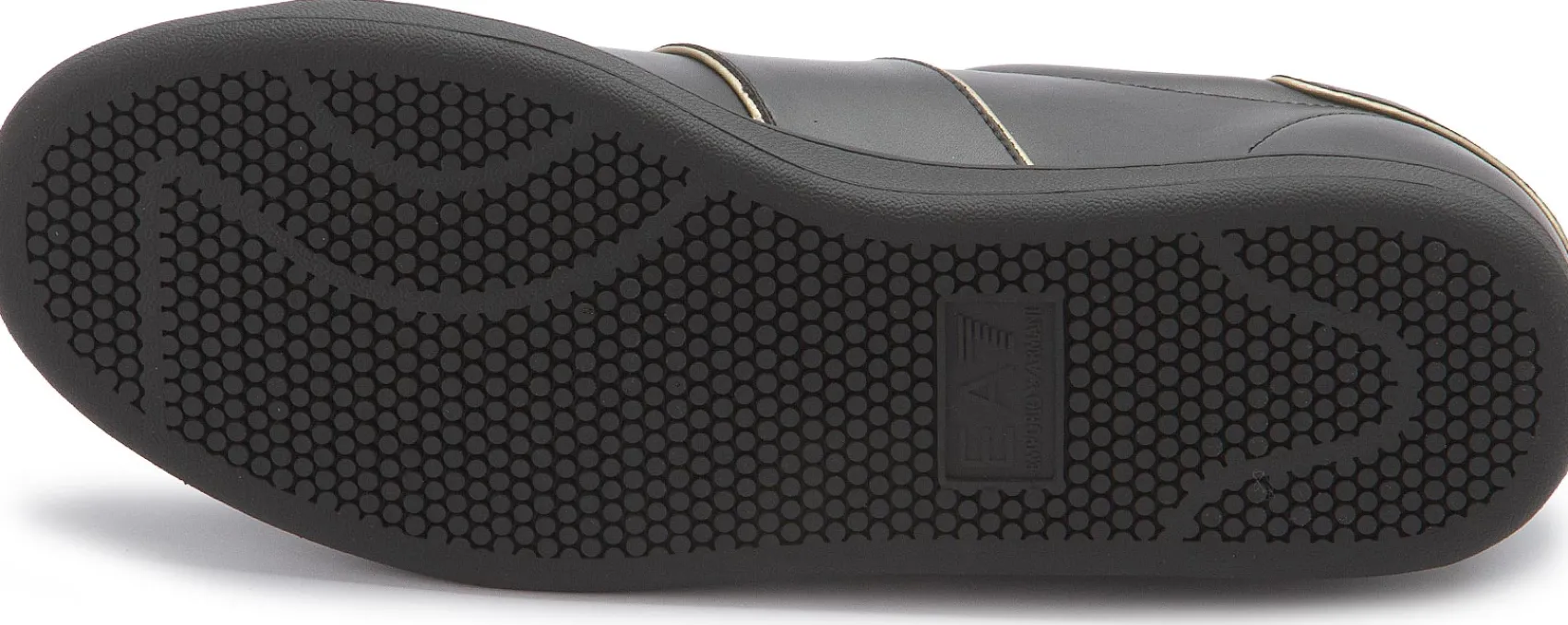 Schnürschuhe|Sneaker|Armani Emporio Sneaker in Übergrößen Schwarz