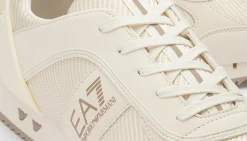 Sneaker|Schnürschuhe|Armani Emporio Sneaker in Übergrößen Beige