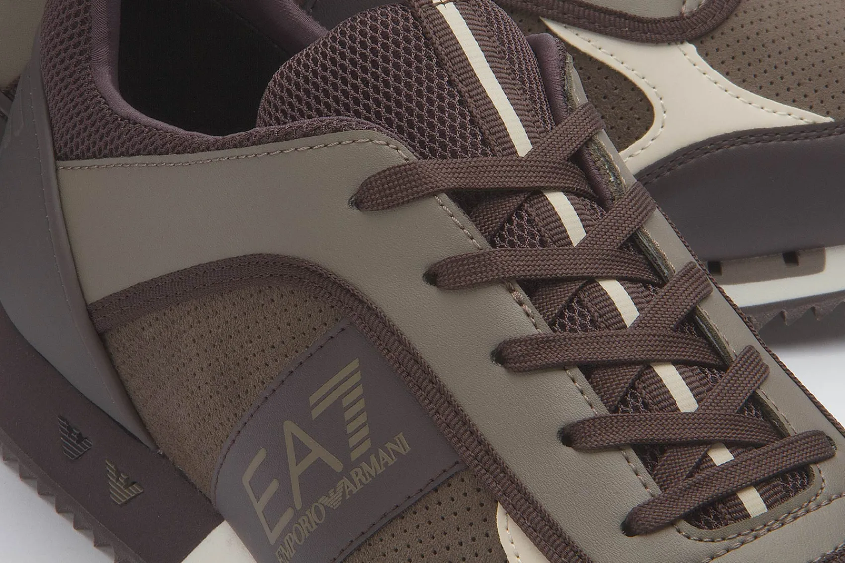 Sneaker|Schnürschuhe|Armani Emporio Sneaker in Übergrößen