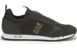Sneaker|Schnürschuhe|Armani Emporio Sneaker in Übergrößen Schwarz
