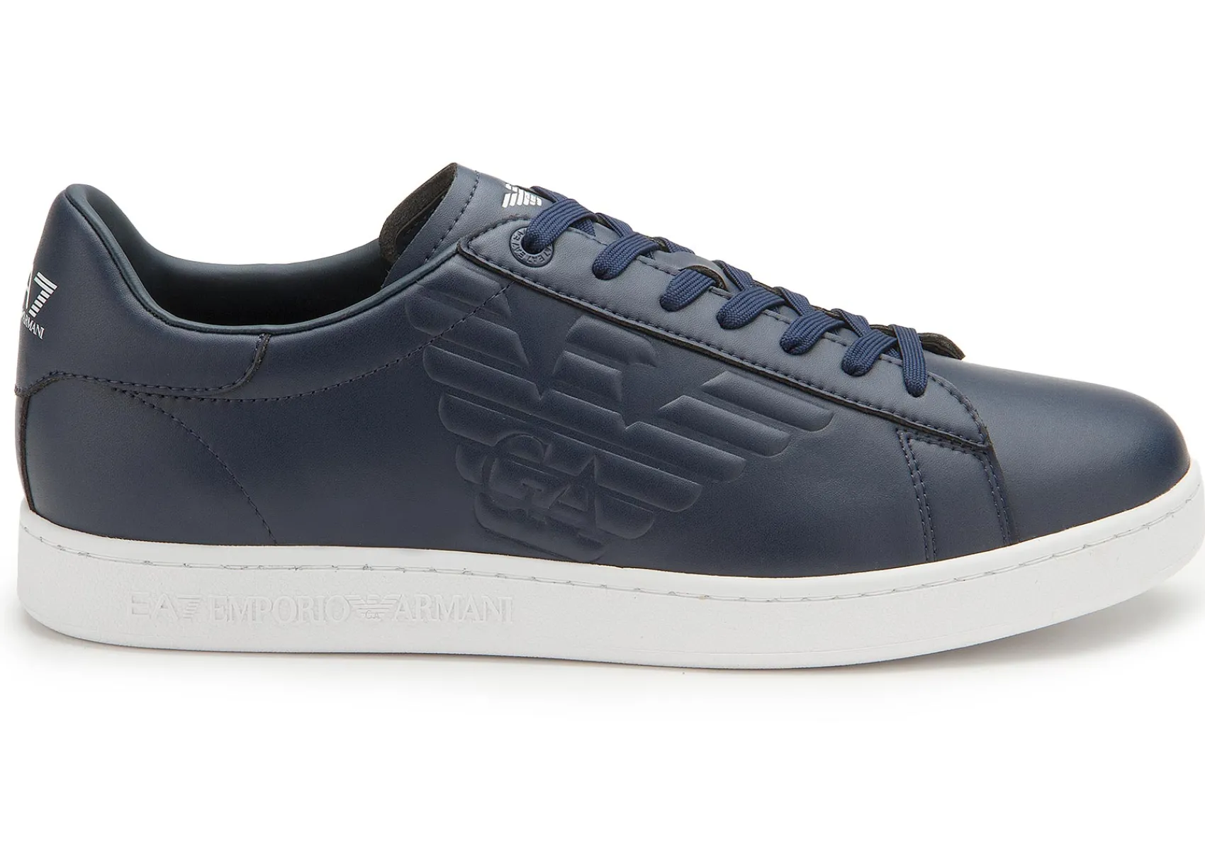 Sneaker|Schnürschuhe|Armani Emporio Sneaker in Übergrößen Blau