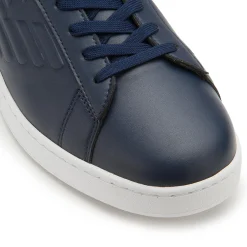 Sneaker|Schnürschuhe|Armani Emporio Sneaker in Übergrößen Blau
