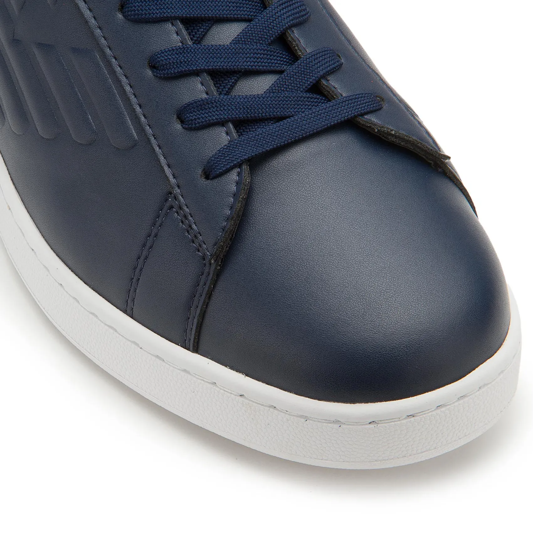 Sneaker|Schnürschuhe|Armani Emporio Sneaker in Übergrößen Blau