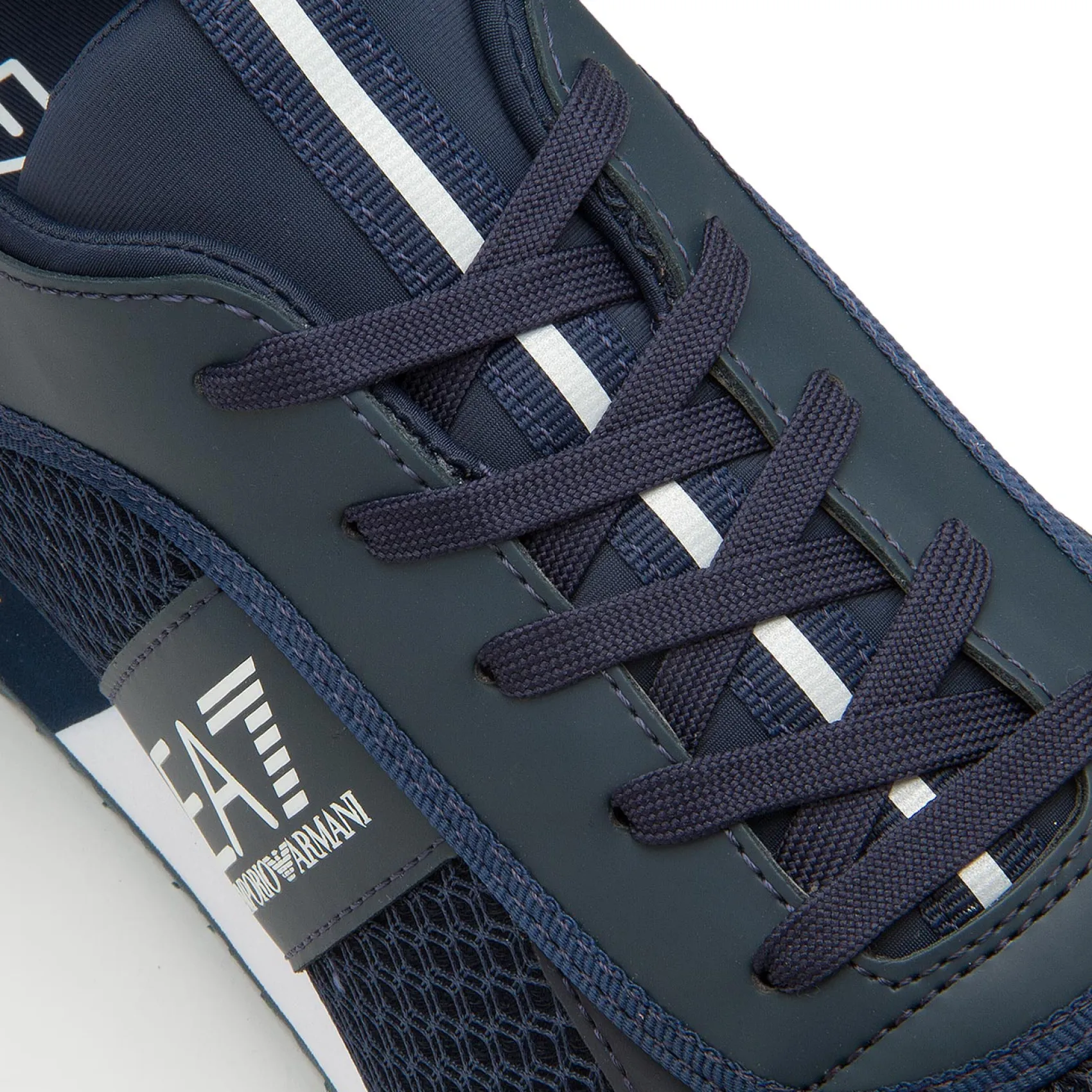 Sneaker|Schnürschuhe|Armani Emporio Sneaker in Übergrößen Blau