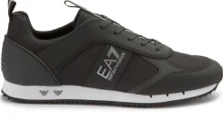 Sneaker|Schnürschuhe|Armani Emporio Sneaker in Übergrößen Schwarz