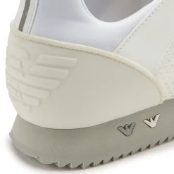 Sneaker|Schnürschuhe|Armani Emporio Sneaker in Übergrößen Weiß