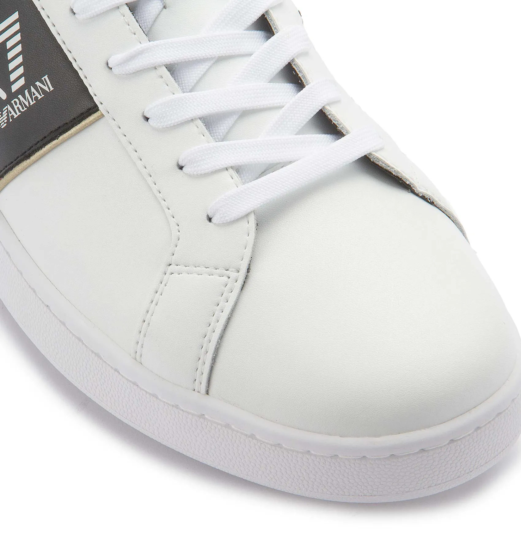 Sneaker|Schnürschuhe|Armani Emporio Sneaker in Übergrößen Weiß
