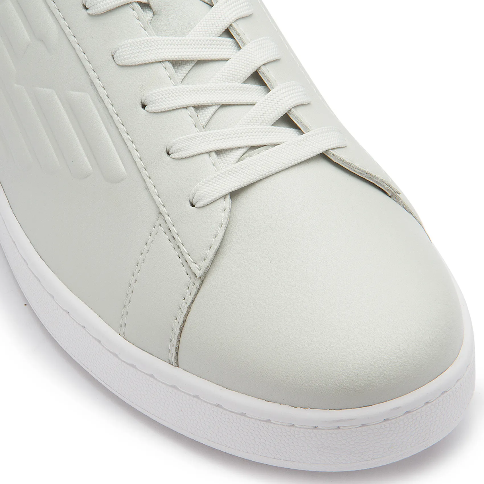 Sneaker|Schnürschuhe|Armani Emporio Sneaker in Übergrößen Beige