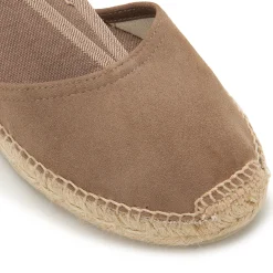 Espadrilles|Sandalen|Horsch Schuhe Espadrilles in Übergrößen Beige