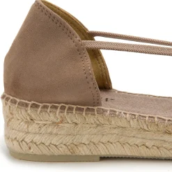 Espadrilles|Sandalen|Horsch Schuhe Espadrilles in Übergrößen Beige