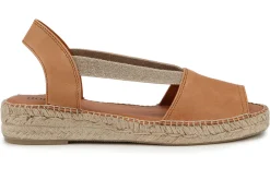Espadrilles|Sandalen|Horsch Schuhe Espadrilles in Übergrößen Braun