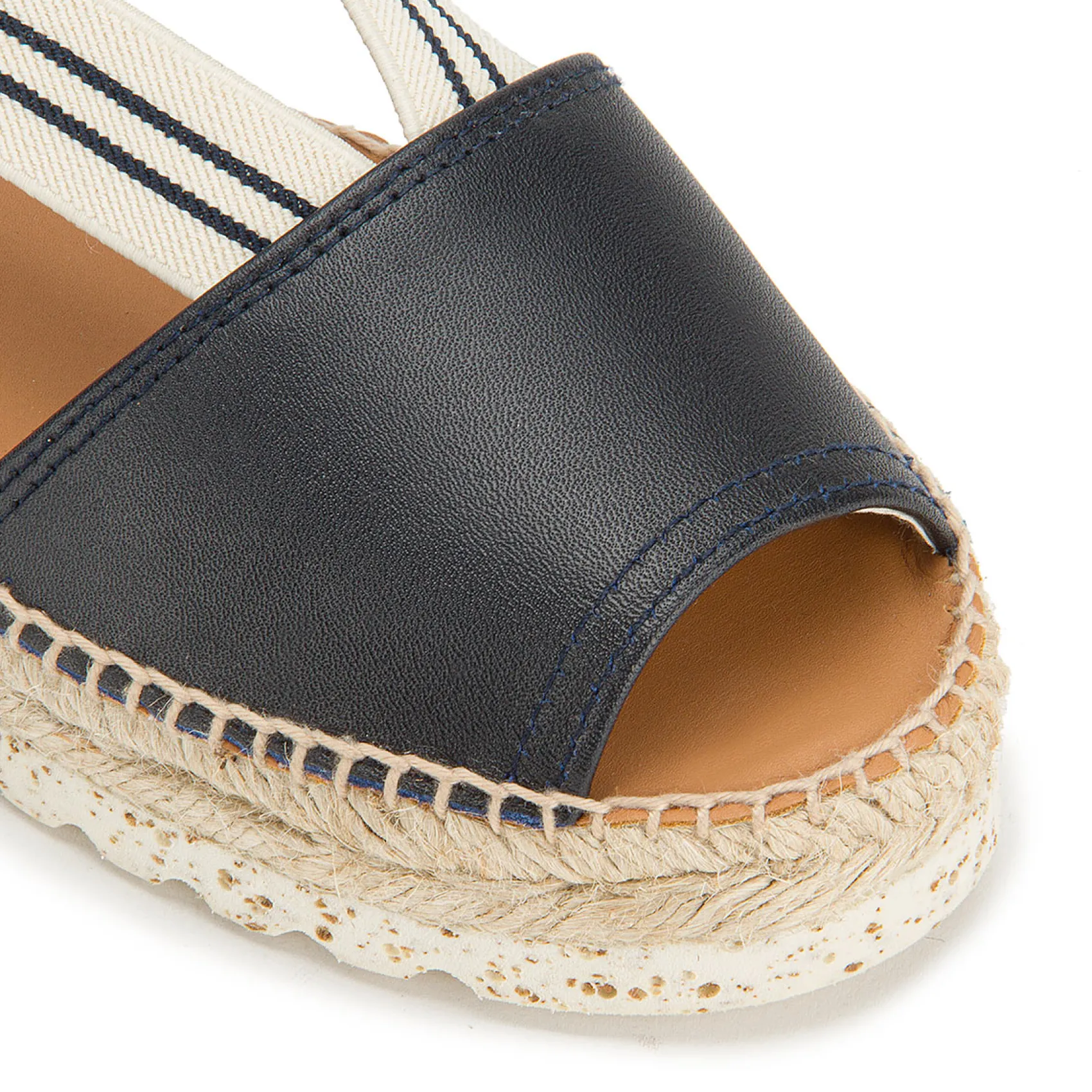 Espadrilles|Sandalen|Horsch Schuhe Espadrilles in Übergrößen Blau