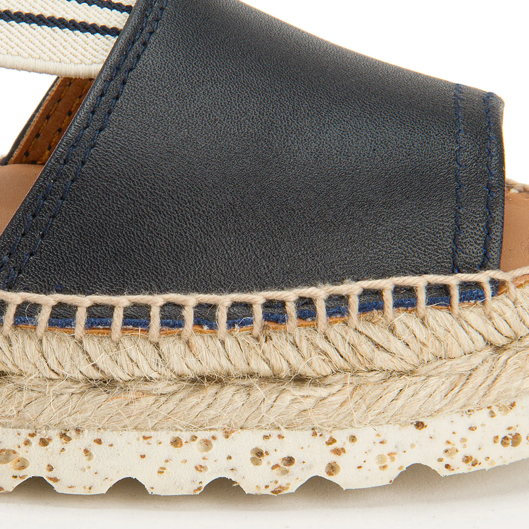 Espadrilles|Sandalen|Horsch Schuhe Espadrilles in Übergrößen Blau