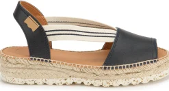 Espadrilles|Sandalen|Horsch Schuhe Espadrilles in Übergrößen Blau