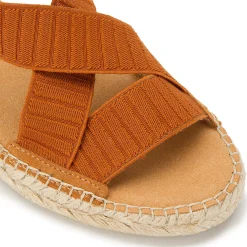 Espadrilles|Sandalen|Horsch Schuhe Espadrilles in Übergrößen Braun