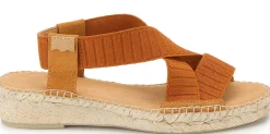 Espadrilles|Sandalen|Horsch Schuhe Espadrilles in Übergrößen Braun
