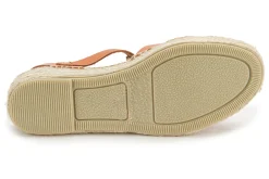 Espadrilles|Sandalen|Horsch Schuhe Espadrilles in Übergrößen Braun