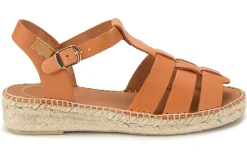 Espadrilles|Sandalen|Horsch Schuhe Espadrilles in Übergrößen Braun