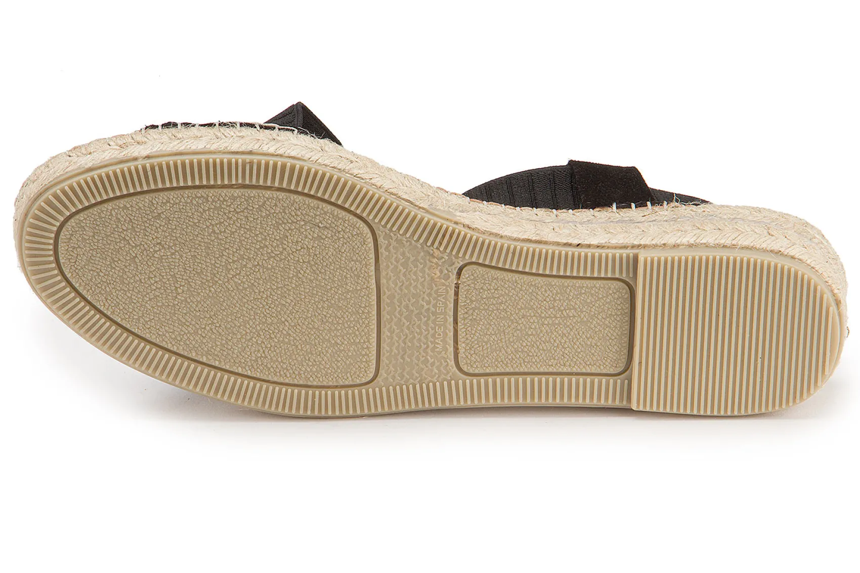 Espadrilles|Sandalen|Horsch Schuhe Espadrilles in Übergrößen Schwarz