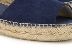 Espadrilles|Sandalen|Horsch Schuhe Espadrilles in Übergrößen Blau