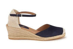 Espadrilles|Horsch Schuhe Espadrilles in Übergrößen Blau