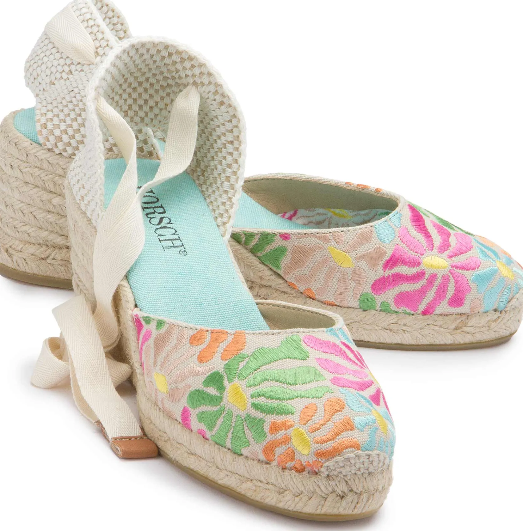 Espadrilles|Sandalen|Horsch Schuhe Espadrilles in Übergrößen Beige