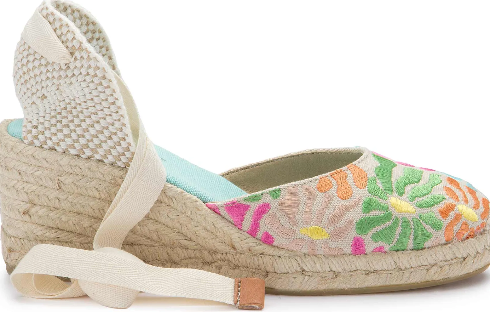 Espadrilles|Sandalen|Horsch Schuhe Espadrilles in Übergrößen Beige
