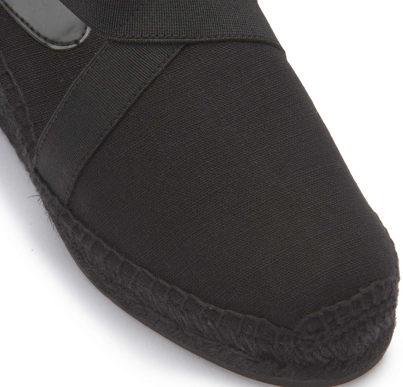 Espadrilles|Sandalen|Horsch Schuhe Espadrilles in Übergrößen Schwarz
