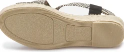 Espadrilles|Sandalen|Horsch Schuhe Espadrilles in Übergrößen Schwarz