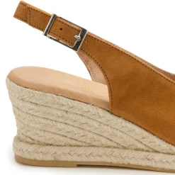 Espadrilles|Sandalen|Horsch Schuhe Espadrilles in Übergrößen Braun