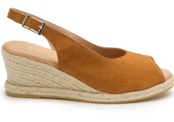 Espadrilles|Sandalen|Horsch Schuhe Espadrilles in Übergrößen Braun