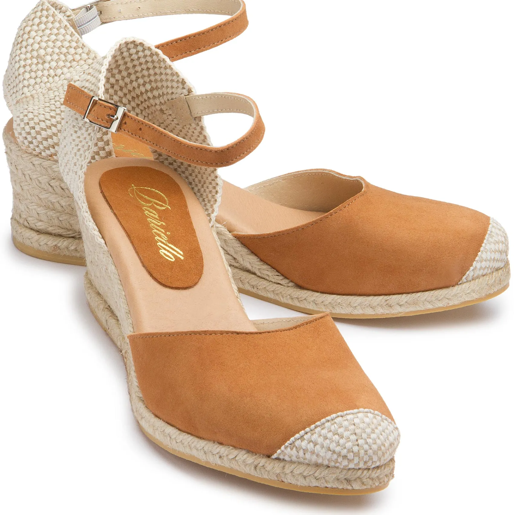 Espadrilles|Sandalen|Horsch Schuhe Espadrilles in Übergrößen Braun