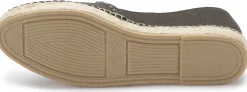 Espadrilles|Sandalen|Horsch Schuhe Espadrilles in Übergrößen Schwarz