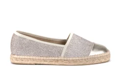 Espadrilles|Slipper|Horsch Schuhe Espadrilles in Übergrößen Gold