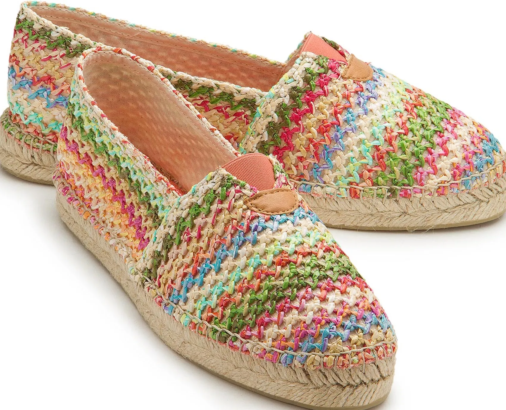 Espadrilles|Slipper|Horsch Schuhe Espadrilles in Übergrößen Multicolor