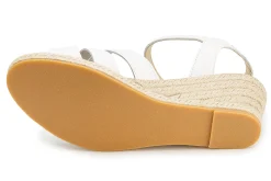 Espadrilles|Sandalen|Horsch Schuhe Espadrilles in Übergrößen Weiß