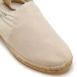 Espadrilles|Sandalen|Horsch Schuhe Espadrilles in Übergrößen Beige