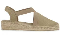 Espadrilles|Sandalen|Horsch Schuhe Espadrilles in Übergrößen Beige