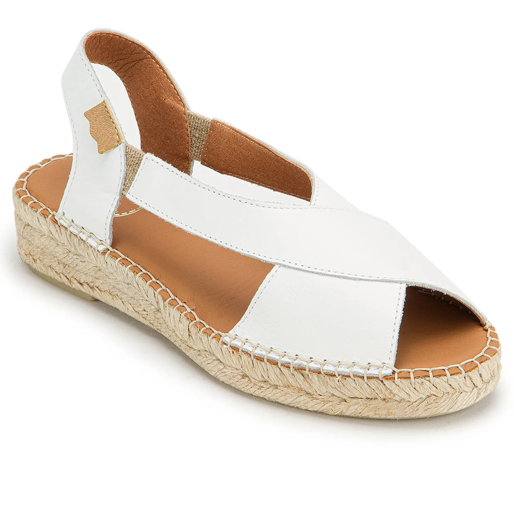Espadrilles|Sandalen|Horsch Schuhe Espadrilles in Übergrößen Weiß