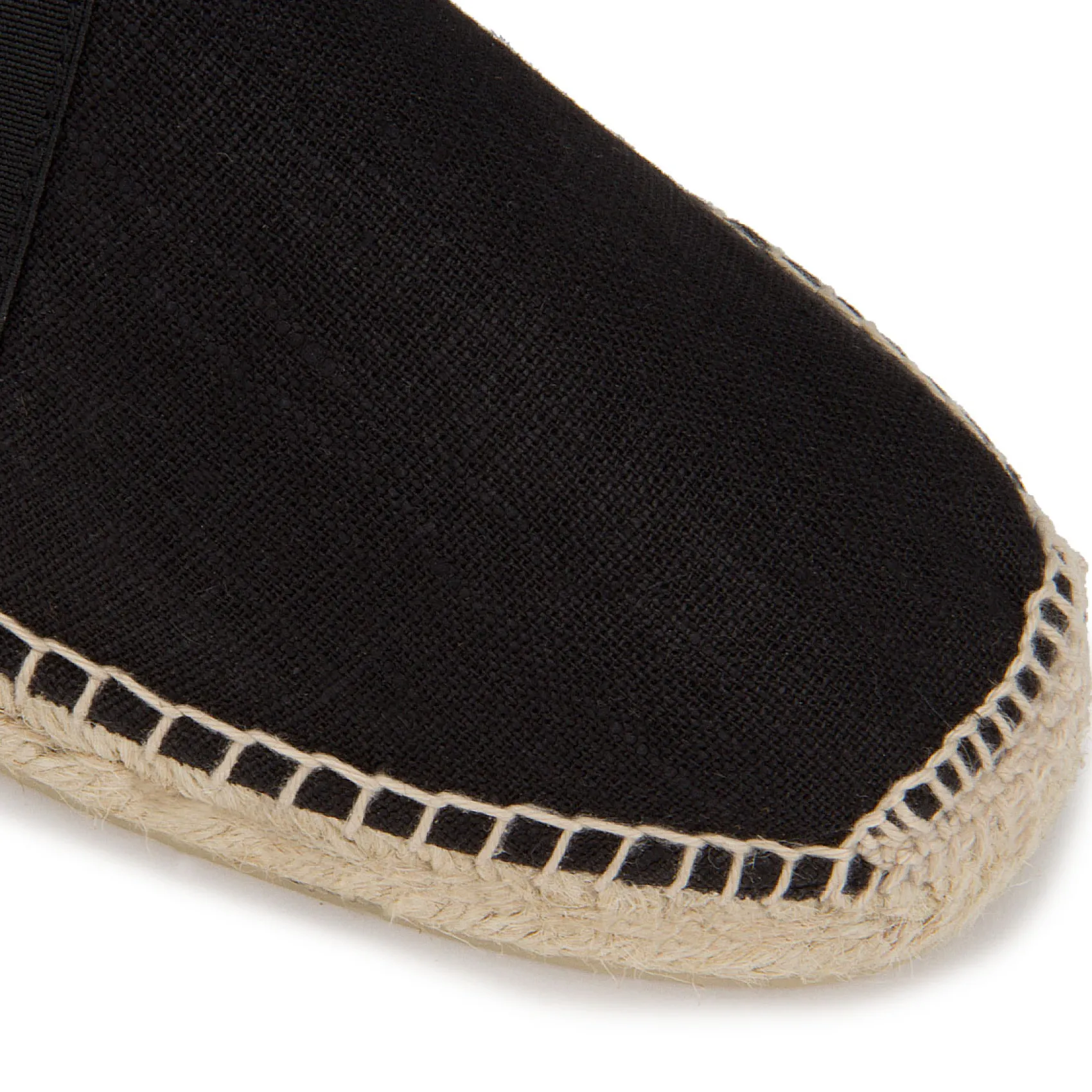 Espadrilles|Sandalen|Horsch Schuhe Espadrilles in Übergrößen Schwarz