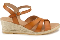 Espadrilles|Sandalen|Horsch Schuhe Espadrilles in Übergrößen Braun