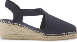 Espadrilles|Sandalen|Horsch Schuhe Espadrilles in Übergrößen Blau